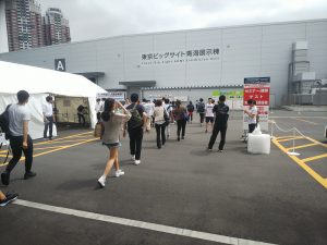 展示会状況